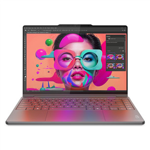 Lenovo Yoga 9 2-in-1 Gen 10 Aura Edition, 14'', WQXGA+, OLED, 120 Hz, Ultra 7, 32 GB, 1 TB, W11P, ENG, pelēka - Portatīvais dators 83LC000DNT