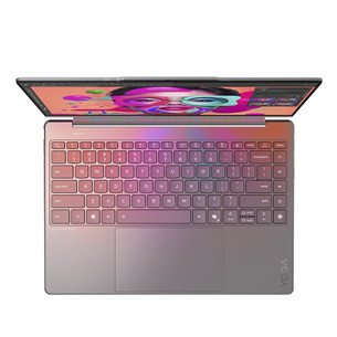 Lenovo Yoga 9 2-in-1 Gen 10 Aura Edition, 14'', WQXGA+, OLED, 120 Hz, Ultra 7, 32 GB, 1 TB, W11P, ENG, pelēka - Portatīvais dators