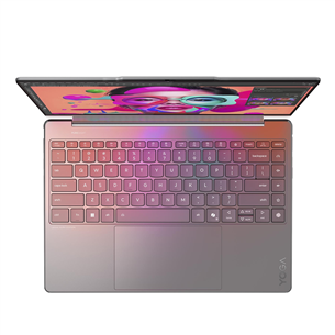Lenovo Yoga 9 2-in-1 Gen 10 Aura Edition, 14'', WQXGA+, OLED, 120 Hz, Ultra 7, 32 GB, 1 TB, W11P, ENG, pelēka - Portatīvais dators