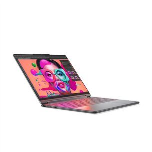 Lenovo Yoga 9 2-in-1 Gen 10 Aura Edition, 14'', WQXGA+, OLED, 120 Hz, Ultra 7, 32 GB, 1 TB, W11P, ENG, pelēka - Portatīvais dators
