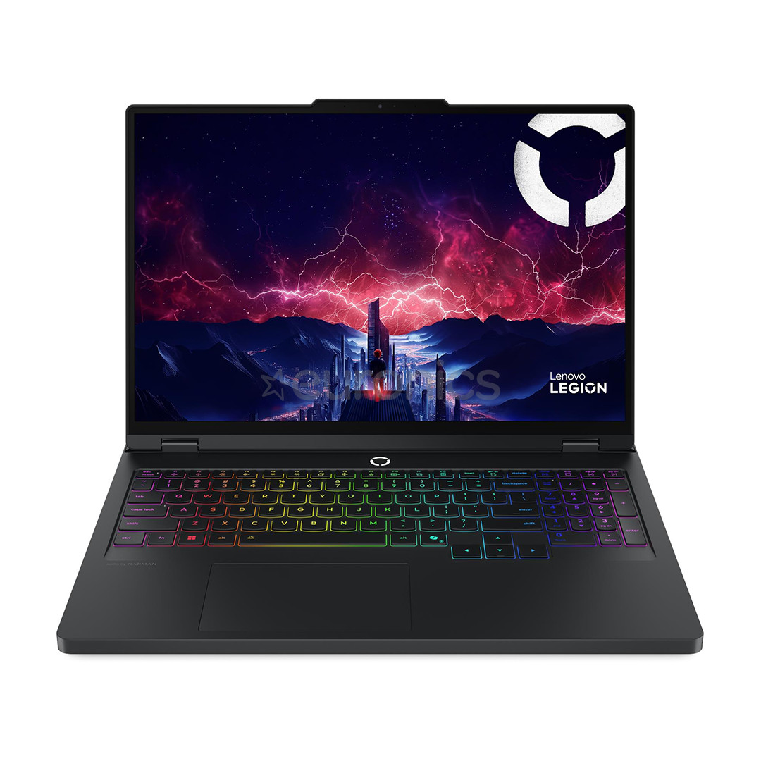 Lenovo Legion Pro 5 Gen 10, 16'', WQXGA, OLED, 165 Hz, Ryzen 9, 32 GB, 1 TB, RTX 5070, ENG, melna - Portatīvais dators