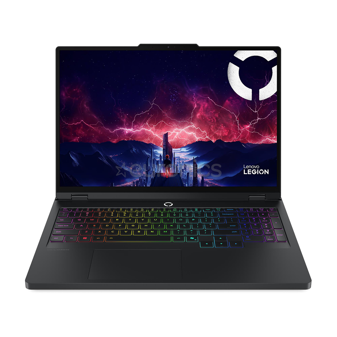 Lenovo Legion Pro 5 Gen 10, 16'', WQXGA, OLED, 165 Hz, Ryzen 9, 32 GB, 1 TB, RTX 5070, ENG, melna - Portatīvais dators