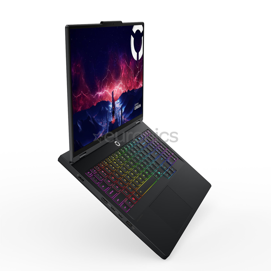 Lenovo Legion Pro 5 Gen 10, 16'', WQXGA, OLED, 165 Hz, Ryzen 9, 32 GB, 1 TB, RTX 5070, ENG, melna - Portatīvais dators