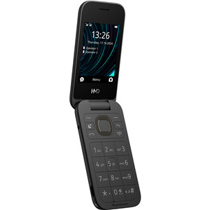 HMD 2660 Flip, melna - Mobilais telefons 1GF033CPH1L01