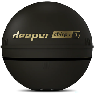 Deeper Smart Sonar Chirp+ 3, brown green - Castable sonar