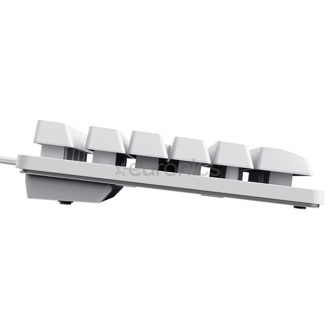 Trust GXT 833 Thado TKL, US, white - Keyboard