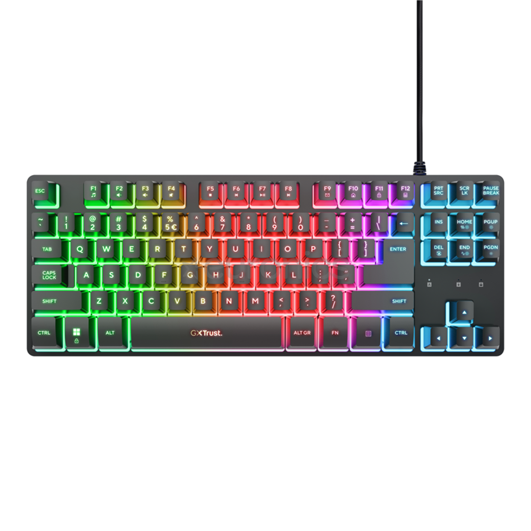 Trust GXT 833 Thado TK, SWE, black - Keyboard