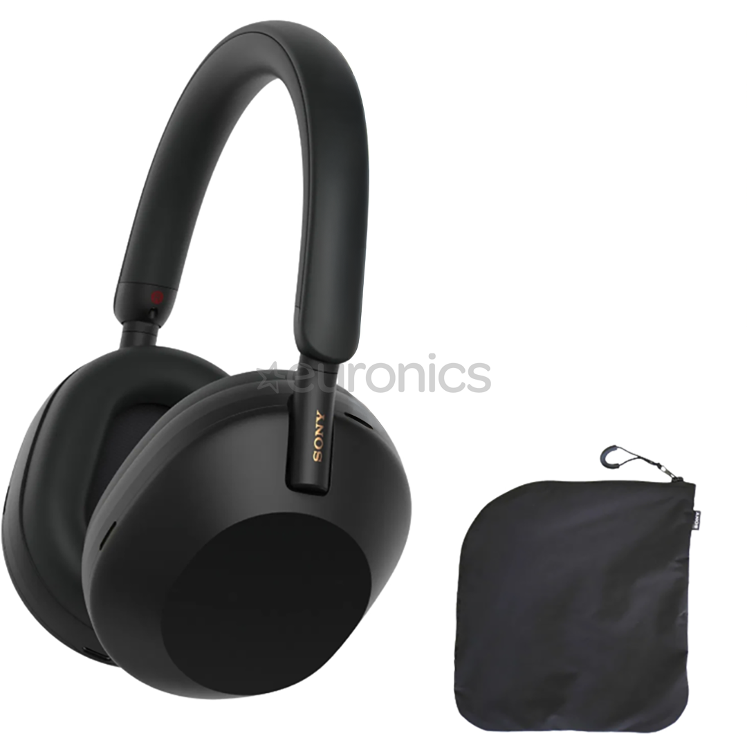 Sony WH-1000XM5 SA, melna - Bezvadu austiņas