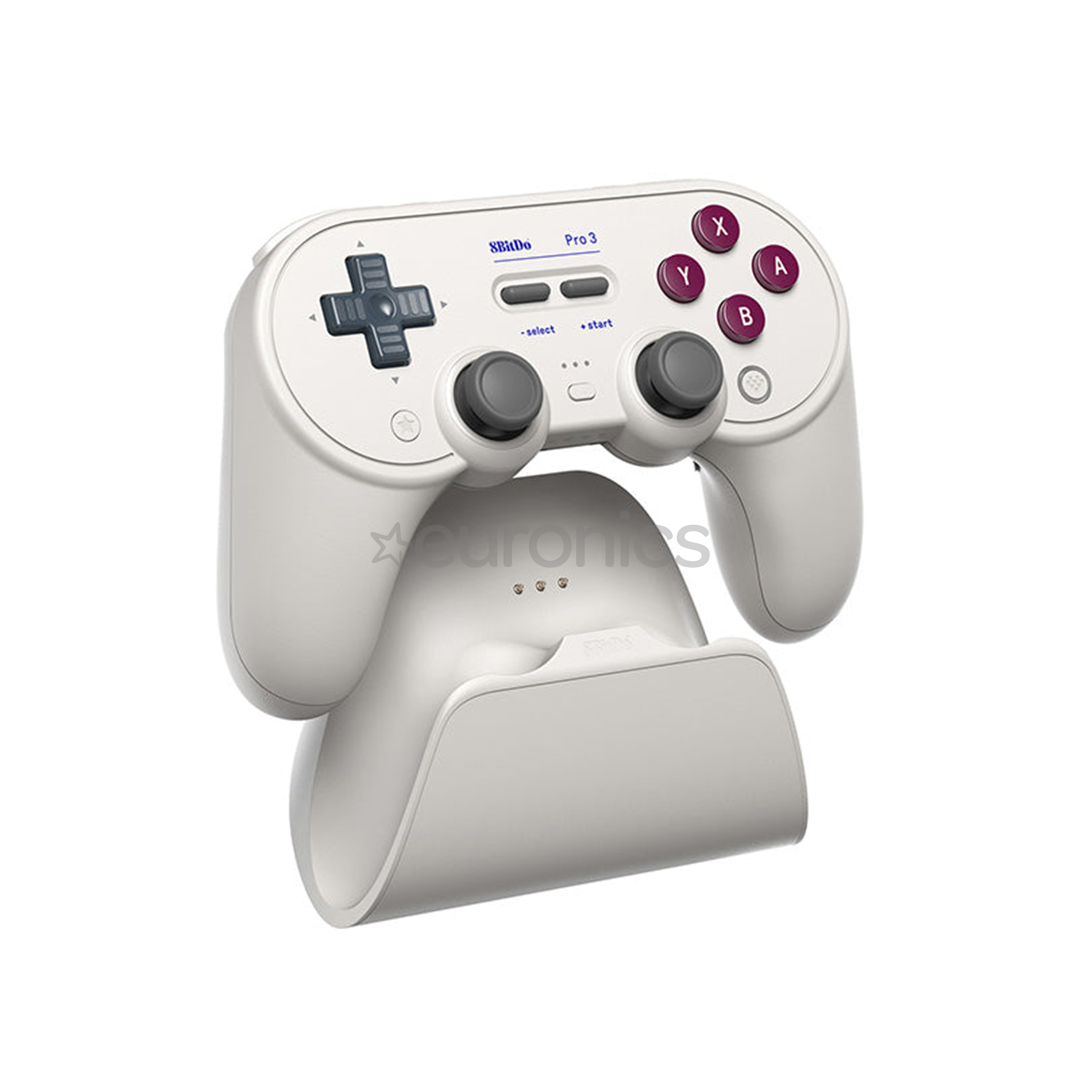8BitDo Pro 3, balta - Bezvadu kontrolieris