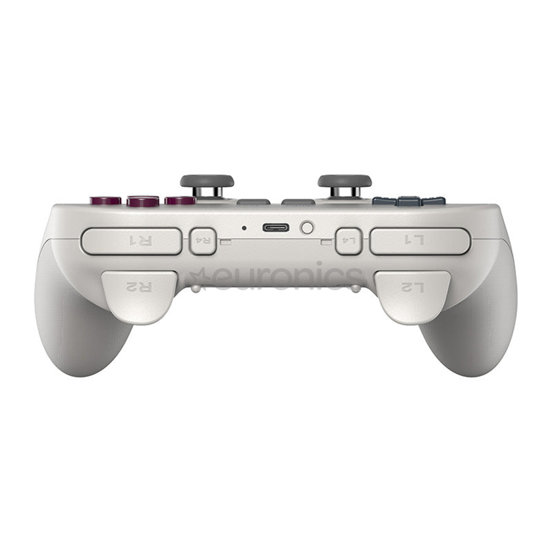 8BitDo Pro 3, balta - Bezvadu kontrolieris
