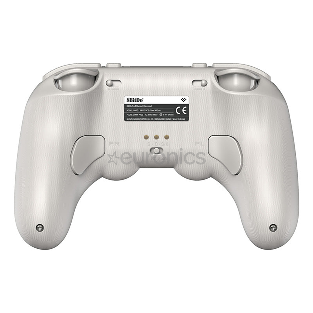 8BitDo Pro 3, balta - Bezvadu kontrolieris