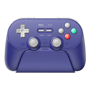 8BitDo Pro 3, zila - Bezvadu kontrolieris 6922621507192