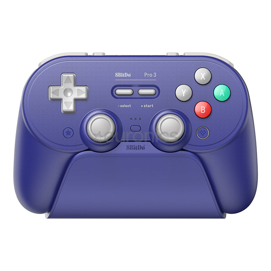 8BitDo Pro 3, zila - Bezvadu kontrolieris