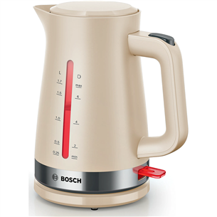 Bosch MyMoment, 2400 Вт, 1,7 л, бежевый - Чайник TWK4M227