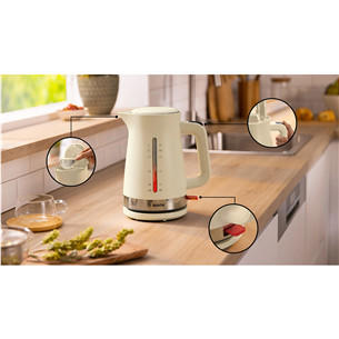 Bosch MyMoment, 2400 W, 1.7 L, beige - Kettle