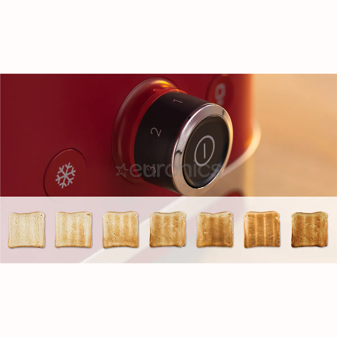 Bosch MyMoment, 950 W, red - Toaster