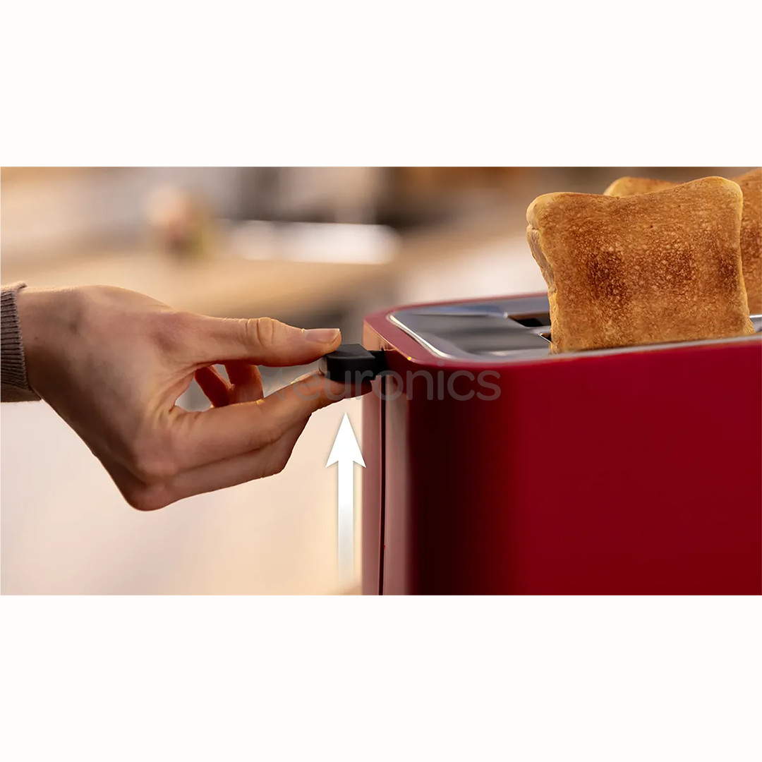Bosch MyMoment, 950 W, red - Toaster