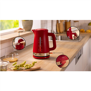 Bosch MyMoment, 2400 W, 1.7 L, red - Kettle