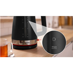 Bosch MyMoment, 2400 W, 1.7 L, black - Kettle