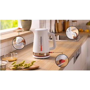 Bosch MyMoment, 2400 W, 1.7 L, white - Kettle
