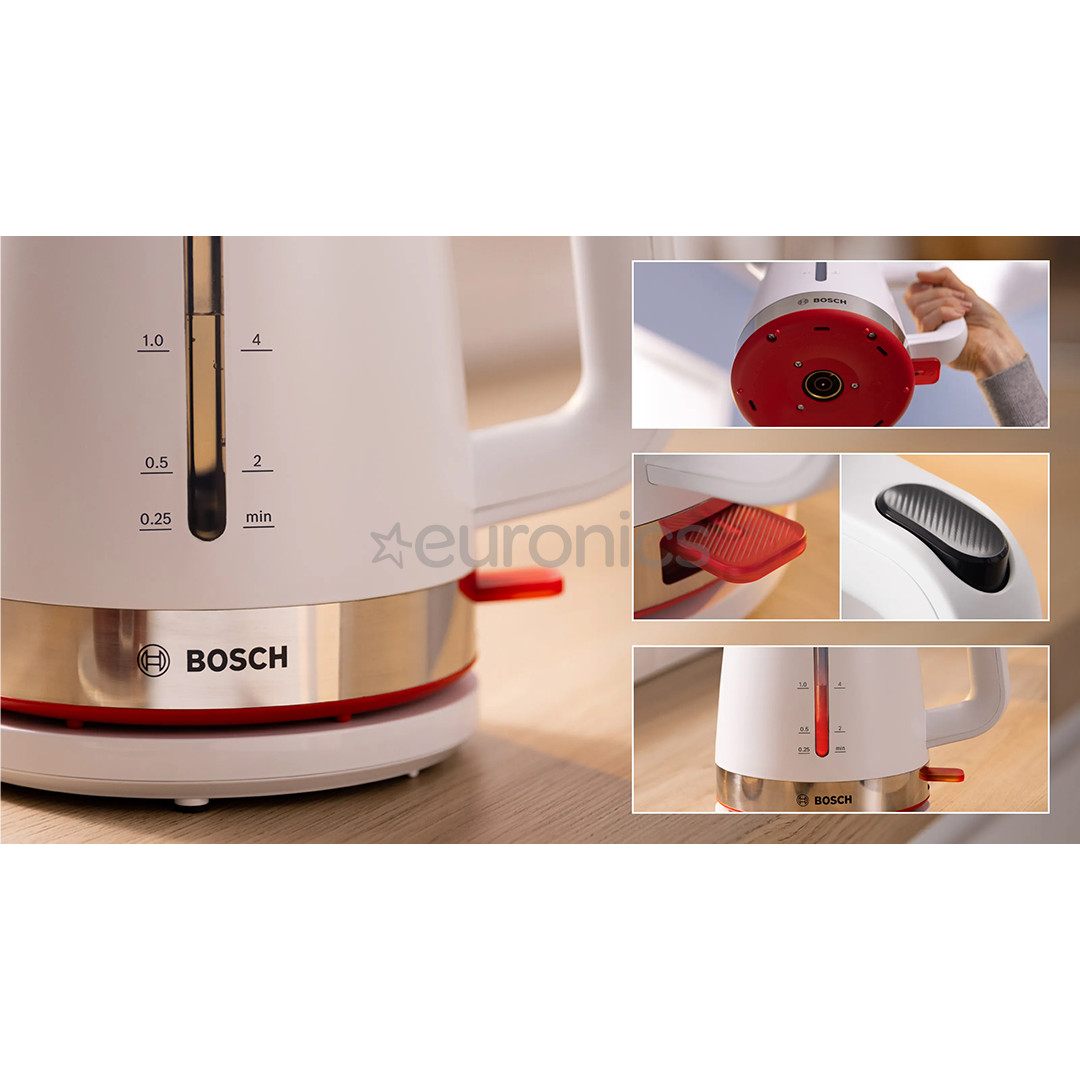 Bosch MyMoment, 2400 W, 1.7 L, white - Kettle