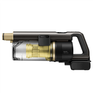 Philips 7000 Series Complete, melna/dzeltena - Bezvadu putekļu sūcējs