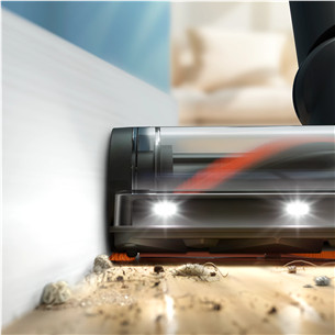 Philips 7000 Series Complete, melna/dzeltena - Bezvadu putekļu sūcējs