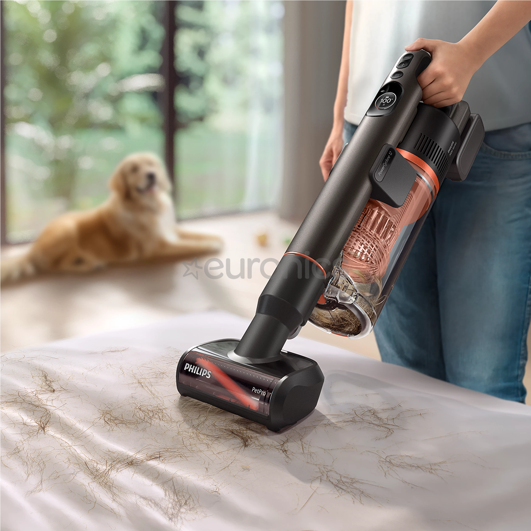 Philips 7000 Series Complete, black/yellow - Cordless vacuum cleaner