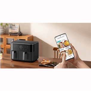Xiaomi Dual Zone, 10 л, черный - Аэрогриль
