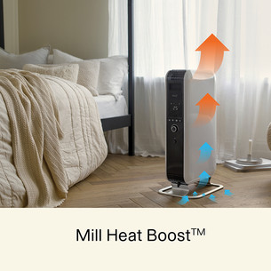 Mill Gentle Air WiFi, 2000 W, white - Oil filled radiator