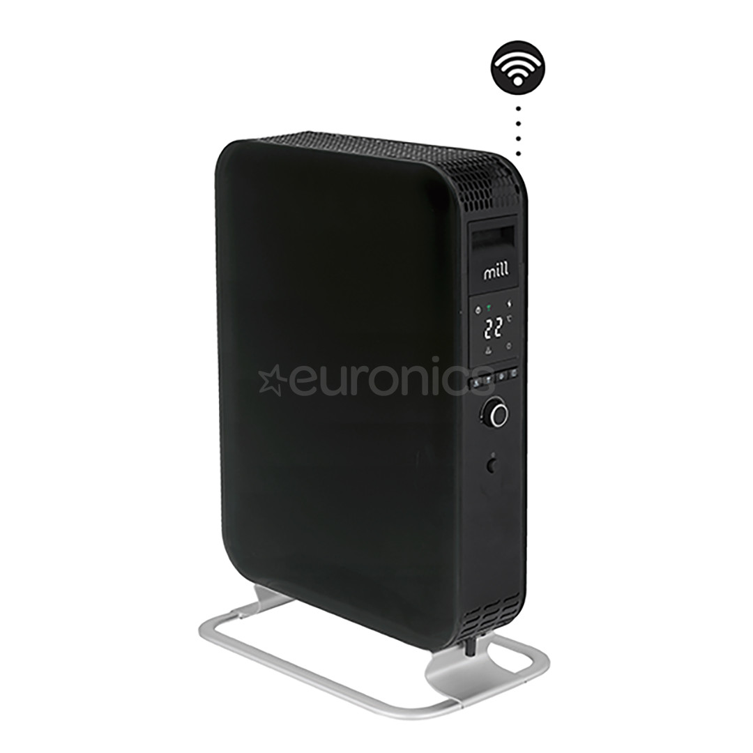 Mill Gentle Air WiFi, 2000 W, black - Oil filled radiator