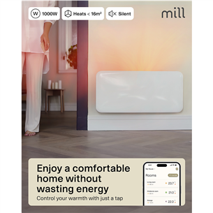 Mill Gen 4, Wi-Fi, 1000 Вт, белый - Электрический радиатор