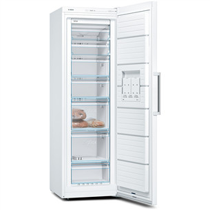 Bosch, Series 4, NoFrost, 242 L, augstums 186 cm, balta - Saldētava