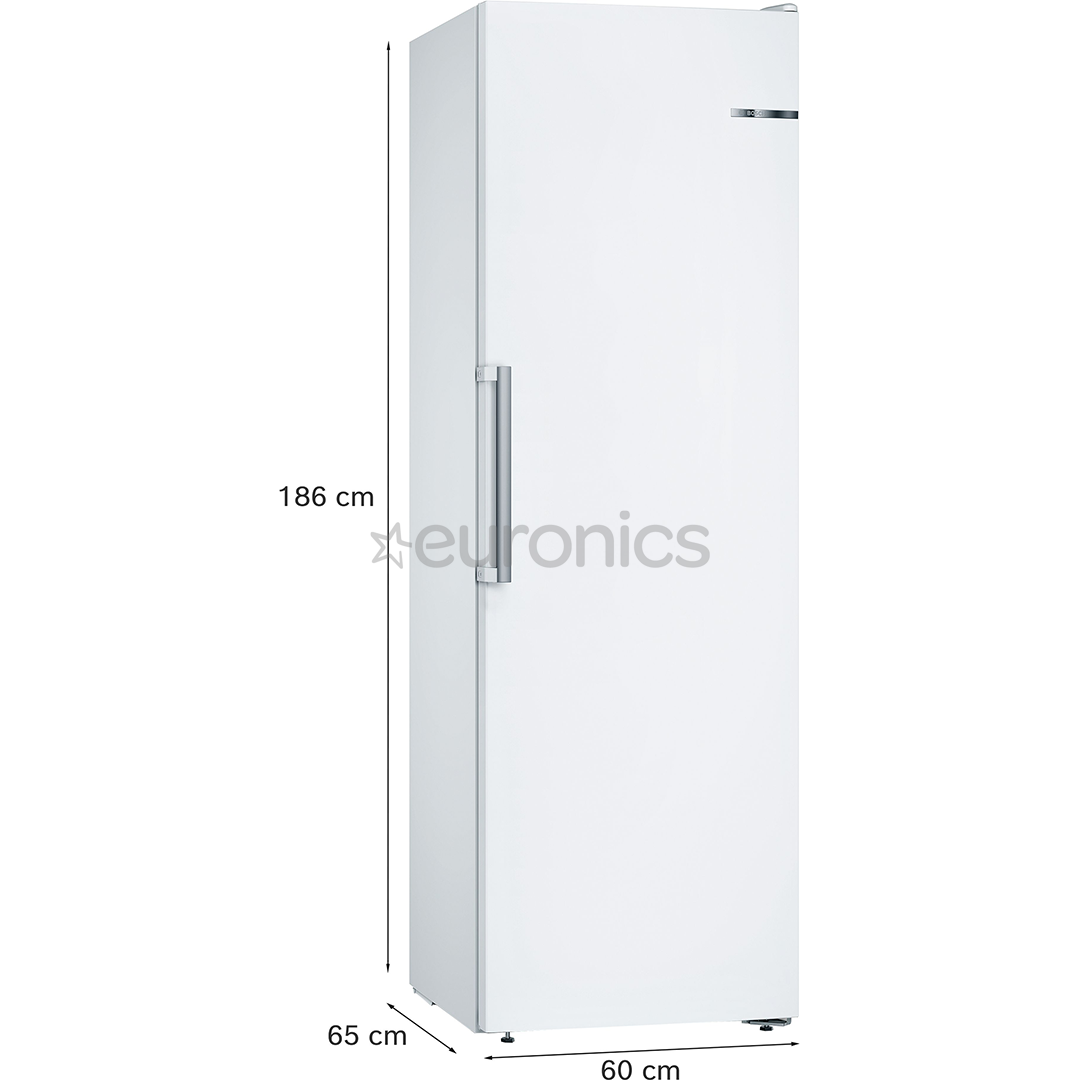Bosch, Series 4, NoFrost, 242 л, высота 186 см, белый - Морозильник