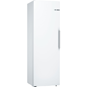 Bosch, Series 4, 346 L, augstums 186 cm, balta - Aukstuma skapis KSV36FWDP