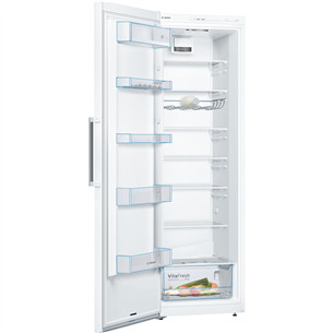 Bosch, Series 4, 346 л, высота 186 см, белый - Холодильный шкаф
