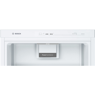 Bosch, Series 4, 346 L, augstums 186 cm, balta - Aukstuma skapis