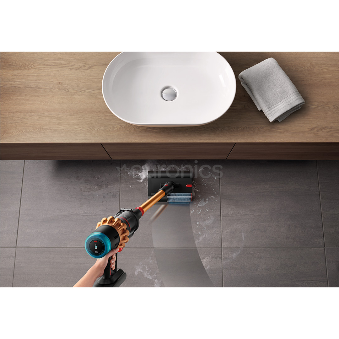 Dyson V16 Piston Animal Submarine, melna/vara - Bezvadu putekļu sūcējs