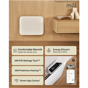Mill Gen 4, Wi-Fi, 400 W, white - Electric radiator