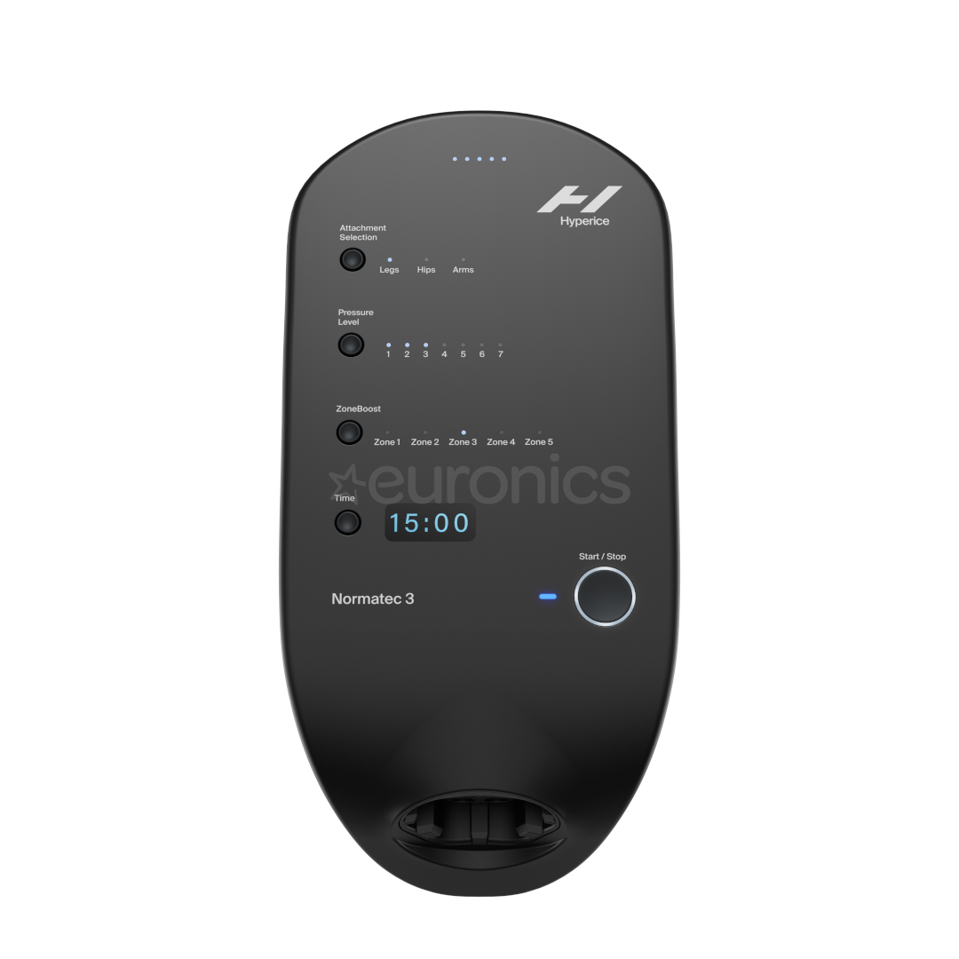 Hyperice Normatec 3 Legs, standarta izmērs, melna - Presoterapijas sistēma