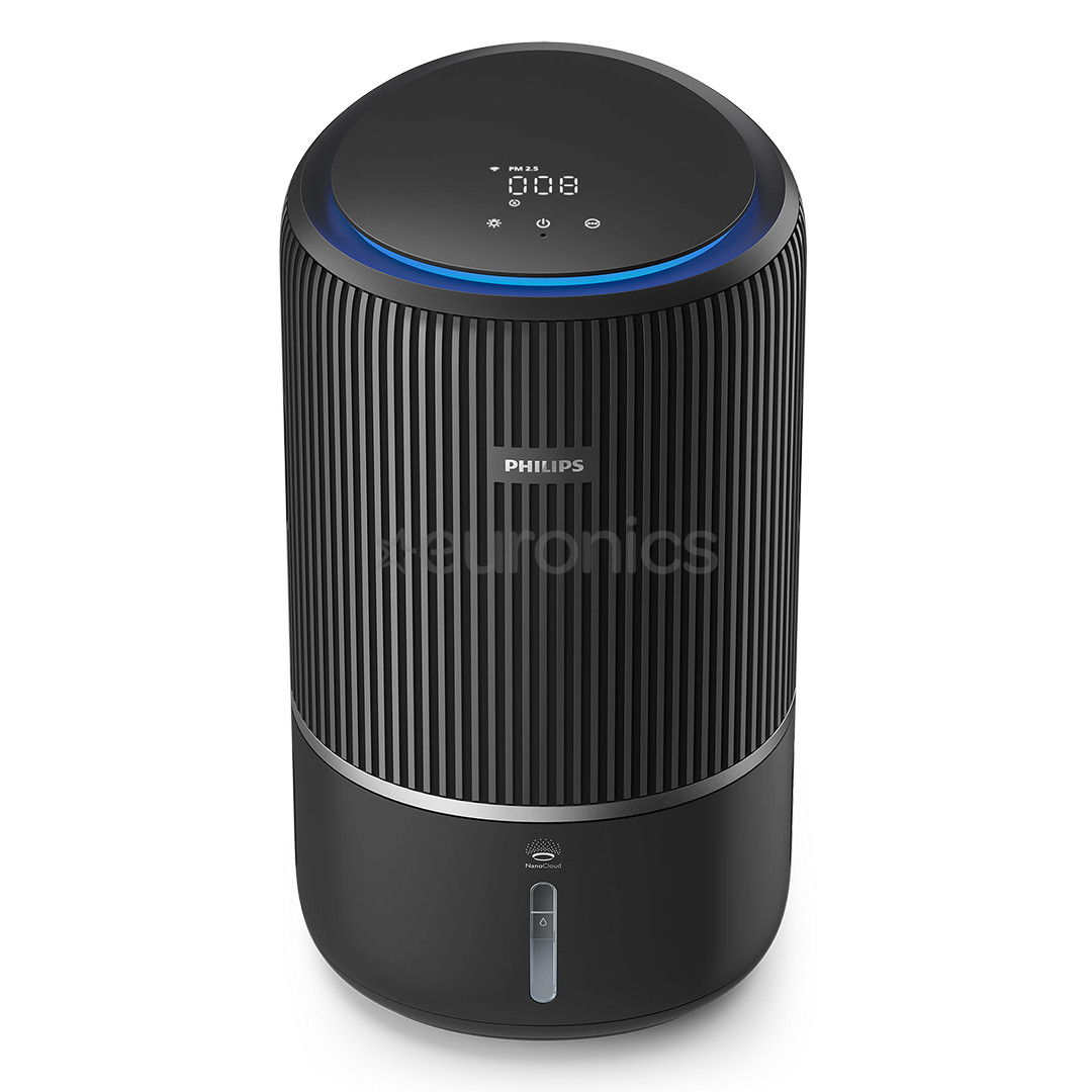 Philips PureProtect Water 3400 Series, melna - Gaisa attīrītājs un mitrinātājs