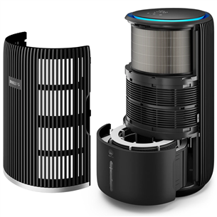 Philips PureProtect Water 3400 Series, black - 2-in-1 Air Purifier and Humidifier