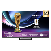Hisense U7Q PRO, 55'', 4K UHD, ULED, Mini LED, черный - Телевизор