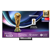 Hisense U7Q PRO, 65'', 4K UHD, ULED, Mini LED, черный - Телевизор