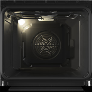 Gorenje, 70 L, platums 50 cm, balta - Elektriskā plīts ar gāzes virsmu