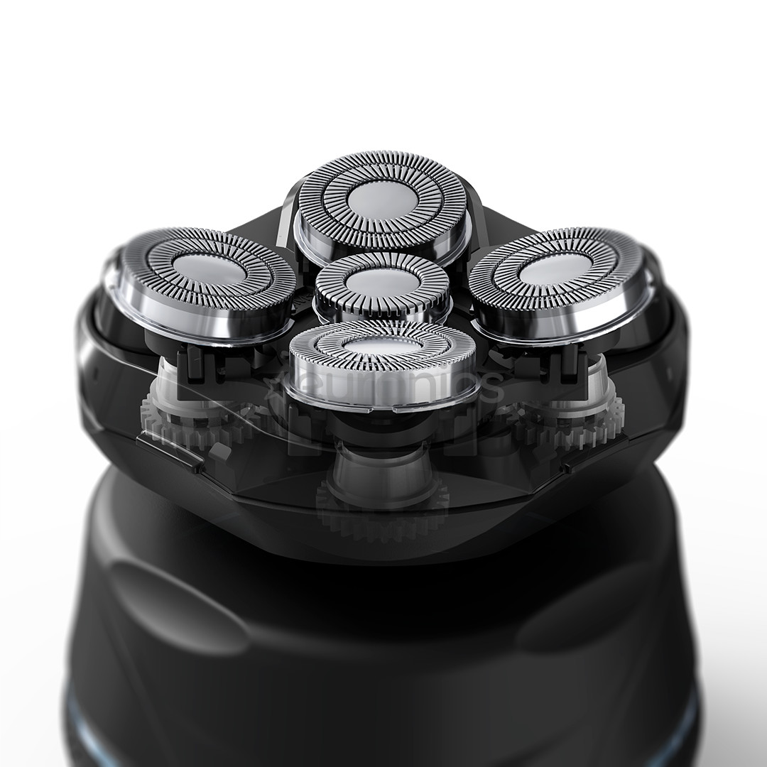 Rowenta GentleBald, Wet & Dry, черный/синий - Бритва для головы