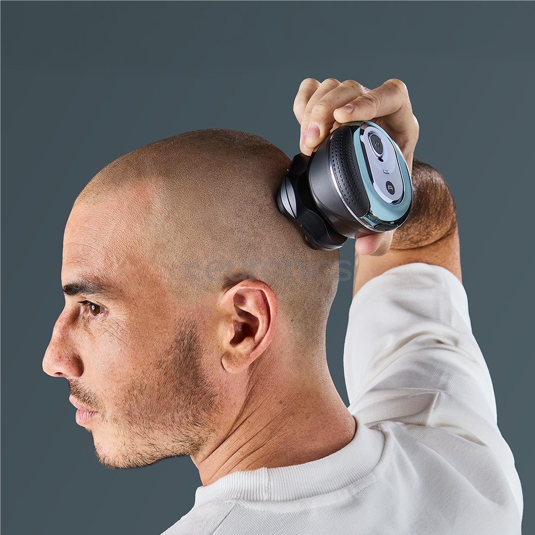 Rowenta GentleBald, Wet & Dry, черный/синий - Бритва для головы