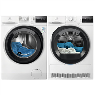 Electrolux Sensicare 9 kg + 9 kg - Veļas mazgājamā mašīna + veļas žāvētājs EW6F2292E+EW6D295GE