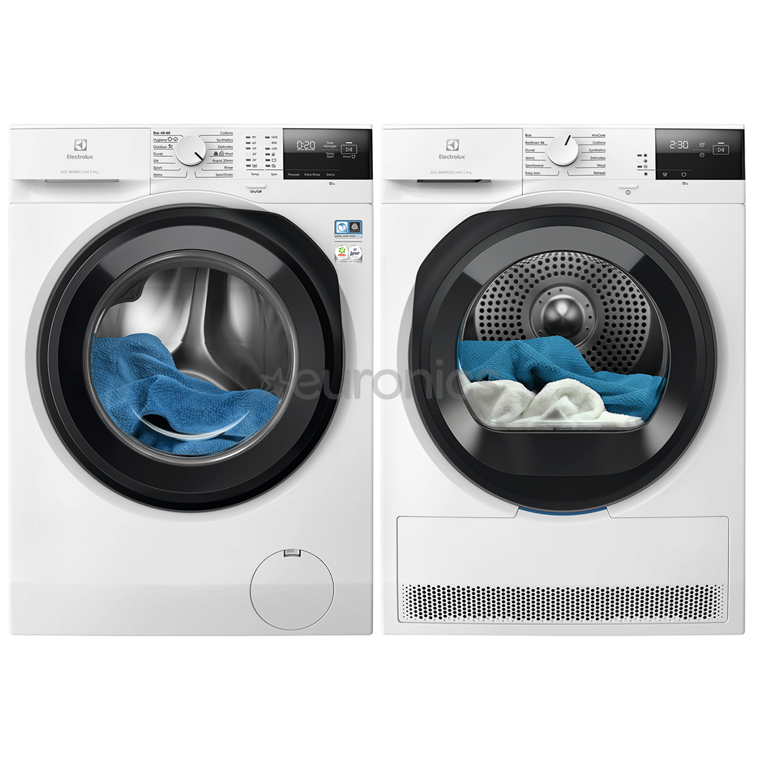 Electrolux Sensicare 9 kg + 9 kg - Veļas mazgājamā mašīna + veļas žāvētājs