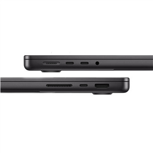 Apple MacBook Pro 14 (2025) M5, 10C/10C, 16 GB, 512 GB, ENG, melna - Portatīvais dators